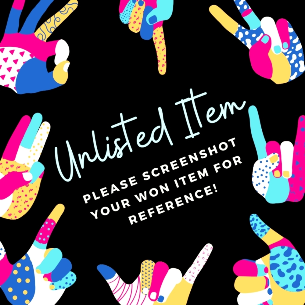 2/13 SHIPPING SHOW🚚 Unlisted Item